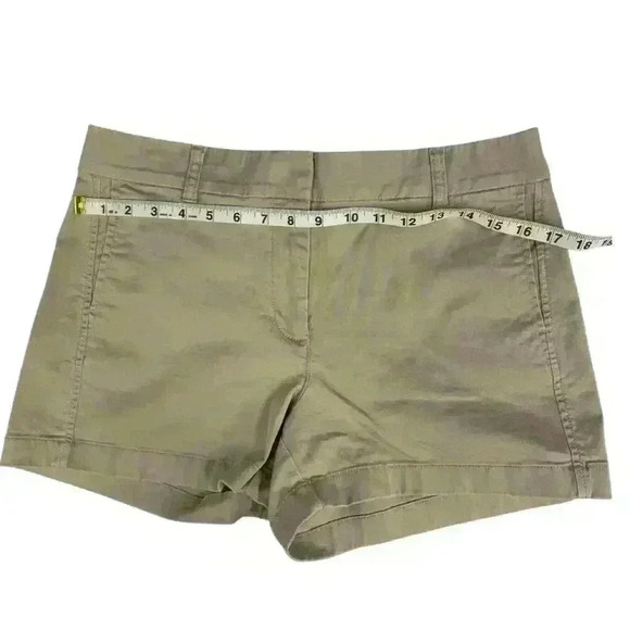 J Crew Women's 4" stretch chino khaki short size 8 - Picture 9 of 10